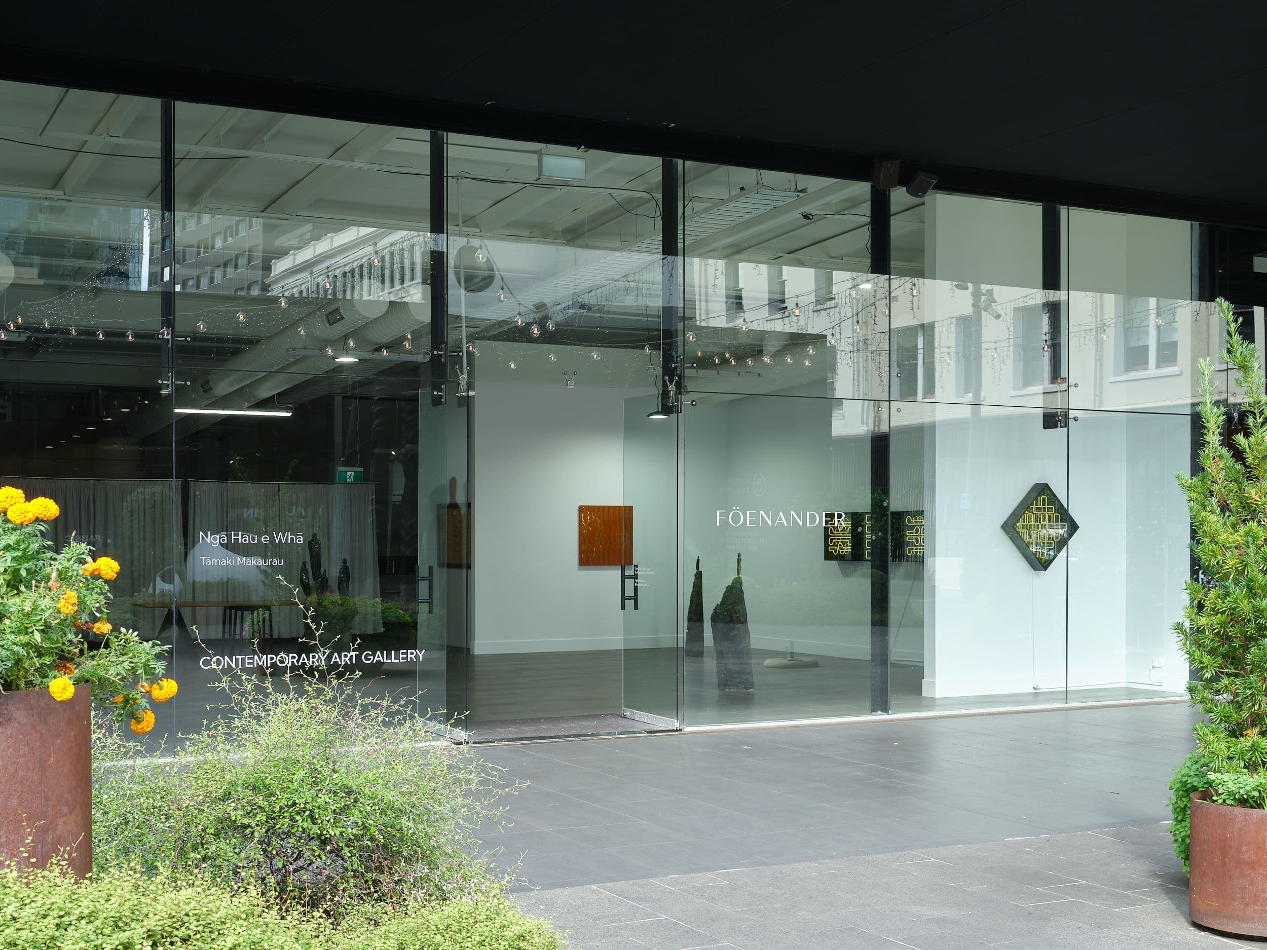 Föenander Galleries contemporary art space, in Parnell, Auckland.